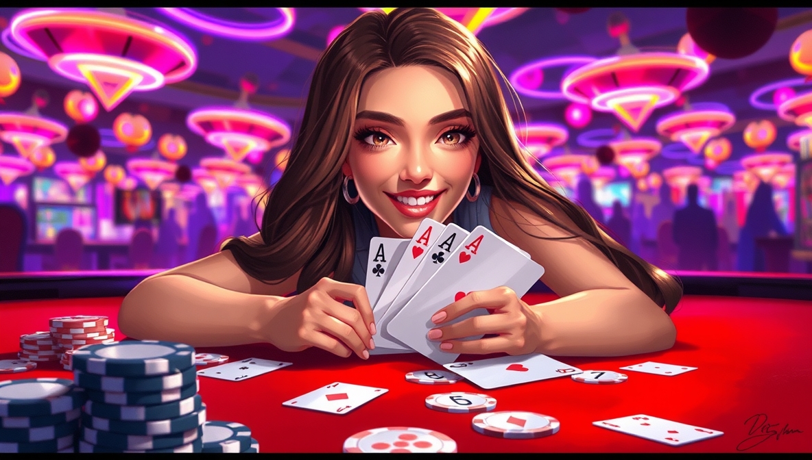 Live dealer casino games with professional dealers